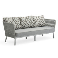 Load image into Gallery viewer, Outdoor furniture Aluminium rope woven cushions sofa sets