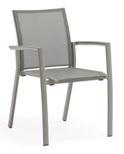 Load image into Gallery viewer, Modern aluminum outdoor funiture Outdoor dining fabric textilene chair