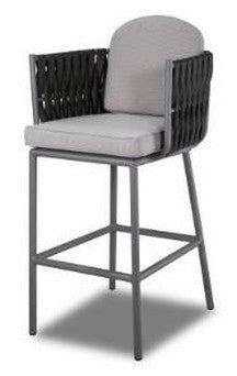 Tophine furniture outdoor sofa chair dining coffee Aluminium wicker woven bar high chair bar stool