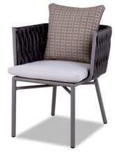 Load image into Gallery viewer, Tophine furniture outdoor sofa chair dining coffee Aluminium wicker woven chair