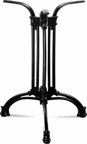 cast iron table base